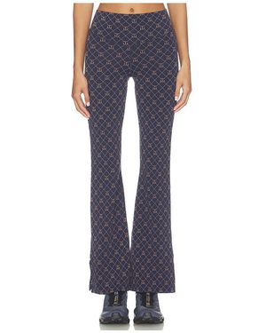 The Upside Schlaghose Ezra Florence - Blau