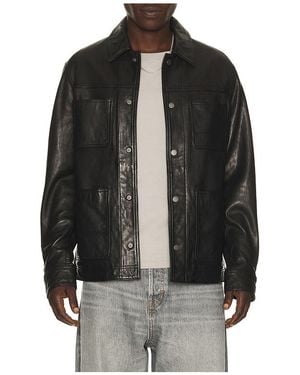 AllSaints Jacke Saxon - Schwarz