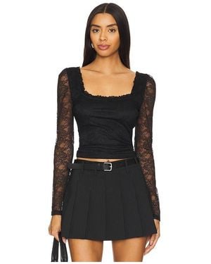 MORE TO COME Micayla Top - Black