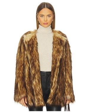 A.L.C. A..C. Abrigo Bria En Color Marrón Talla (También En S, Xs, M)