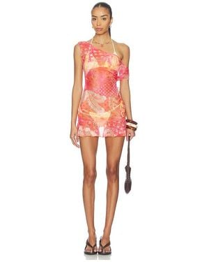 Donde Esteban Minikleid Toronja Salpicon - Rot