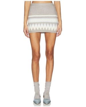 SER.O.YA Sierra Mini Skirt - White