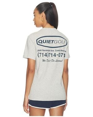 Quiet Golf Pro Shop T-Shirt - Blue