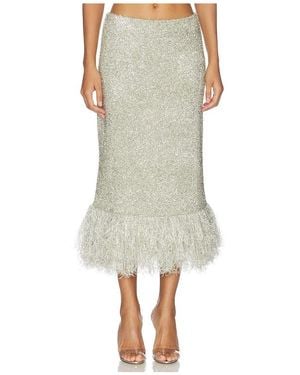 Simon Miller Brink Tinsel Skirt - Metallic