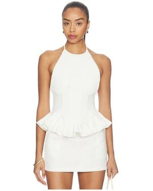 MORE TO COME Anala Top - White