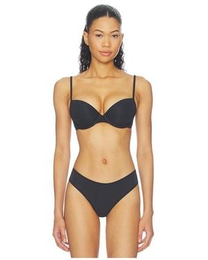Skims Everybody Cotton Lightly Lined Demi Bra - Orange
