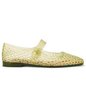 Sam Edelman Zapato Plano Michaela Jelly En Color Verde Talla En - Multicolor
