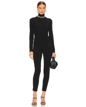 Norma Kamali Turtleneck Catsuit - Black