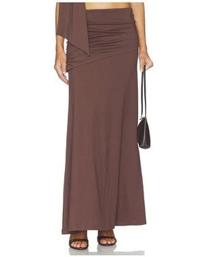 4th & Reckless Millie Skirt - Brown
