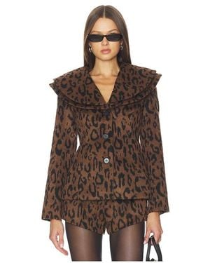 Line & Dot Zahara Jacket - Brown