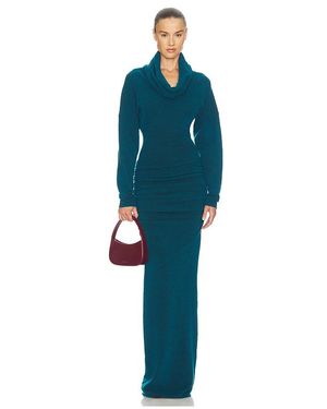 Helsa Vestido Largo Emmalynn En Color Azul Cerceta Talla (También En Xs, Xxs, S, M, Xl)
