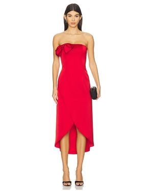 Kika Vargas Vestido Almaz En Color Rojo Talla (También En 10, 2, 4, 6, 8)