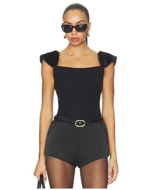 Steve Madden Madelyn Sweater Top - Black