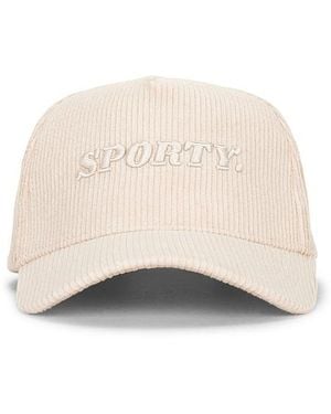 Friday Feelin Sporty Baseball Hat - Natural