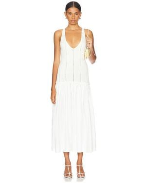 Belle Anna Vestido Siena En Color Blanco Talla (También En L)