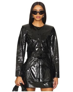 AKNVAS Jacke Cropped Barnett - Schwarz