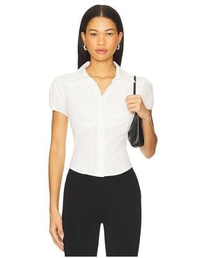 MORE TO COME Camila Top - White