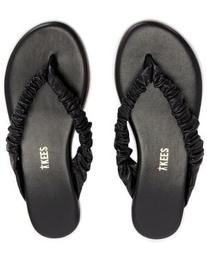 TKEES SANDALES SAVANNA en Brown - Noir