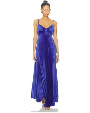 Likely Vestido Asra En Color Azul Talla (También En 0)