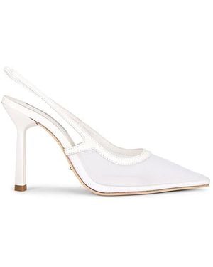 Tony Bianco Pumps Glide Slingback - Weiß