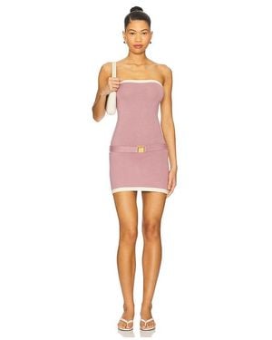 Cin Cin Bond Belted Knit Dress - Multicolor