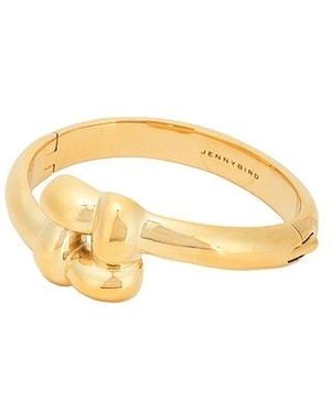 Jenny Bird Woven Square Bangle - White
