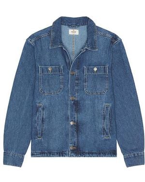 Marine Layer Patrick Denim Overshirt - Blau