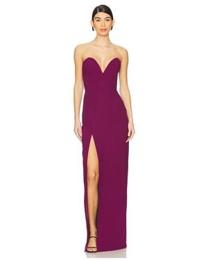 Amanda Uprichard Abendkleid Cherri - Lila