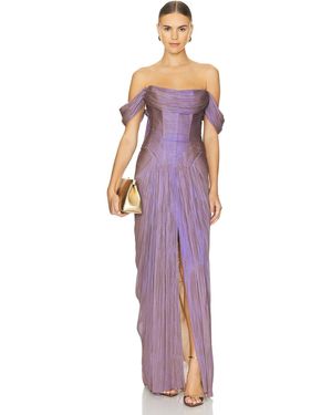 Maria Lucia Hohan Kalindi ガウン - パープル