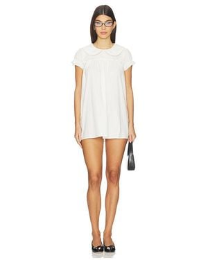 My Mum Made It Kleid Babydoll - Weiß