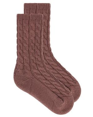 Eberjey Slouchy Socks - Brown