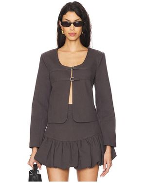 Line & Dot Devin Jacket - Purple