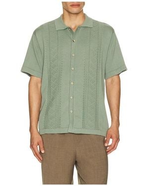 Critical Slide Trader Knit Shirt - Green