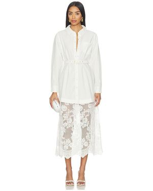 Cami NYC Kleid Niveen - Weiß