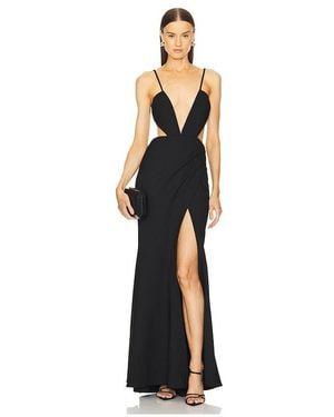 Michael Costello X Revolve Caisyn Gown - Black