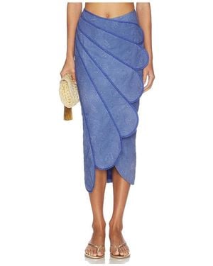 AZULU Sango Skirt - Blue