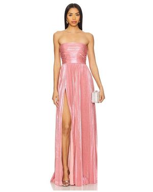 retroféte Kleid Sevyn - Rot
