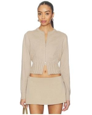 geel Cardigan Dennis - Natur