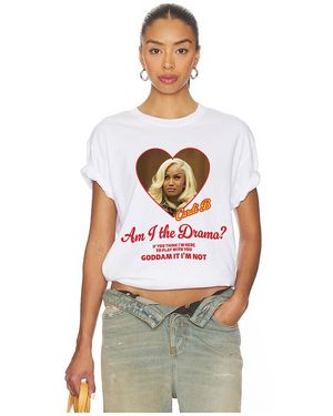 Other Her Cardi B Drama Tee - White