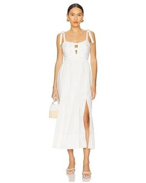 Astr Helia Dress - White
