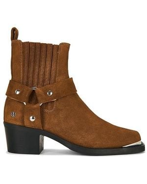 Anine Bing Mid Biker Boot - Brown