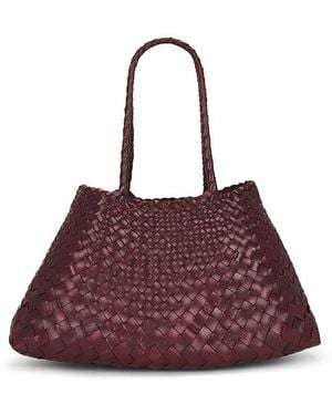 Dragon Diffusion Bolso Tote En Color Burgundy Talla - Rojo