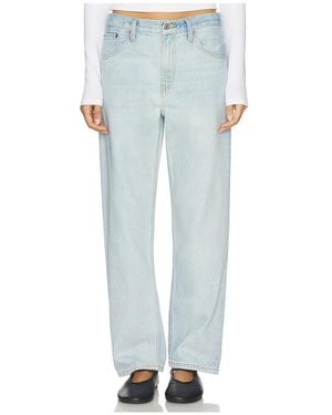 RE/DONE The Ollie Straight Leg Jean - Blue