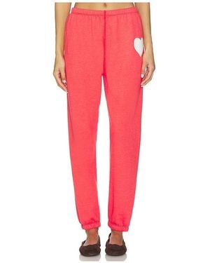 SPRWMN Heart Sweatpants - Red