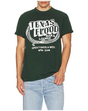 One Of These Days Texas Flood Tee - Green