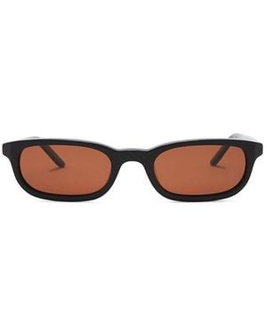 BRU Eyewear Flossie Wayfarer Sunglasses - Brown
