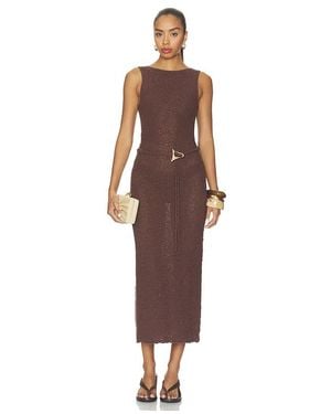 Lovers + Friends Kleid Geneia - Braun