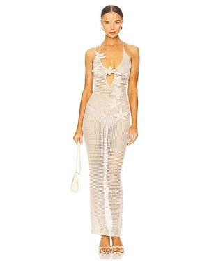 Bananhot Hilsa Maxi Dress - White