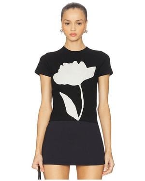 Ph5 Hana Flower Tshirt - Black