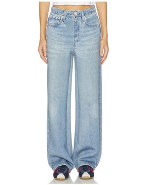 Rag & Bone Miramar Mallow Wide Leg Pull On - Blue